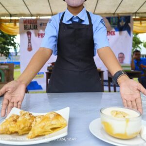 Diagonal Cake dan Puding Mangga